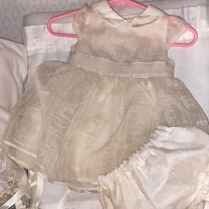 New season Baby girl fendi dress size 3 months